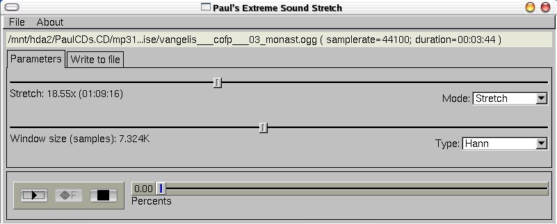 Paul's extreme sound stretch